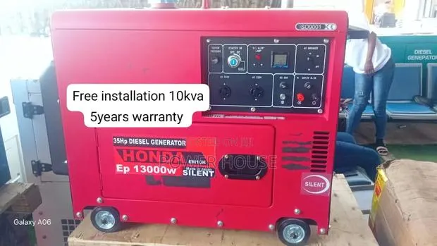 Honda 10kVA Diesel Generator – Powerful Fuel Efficient 10kva · Photo 1