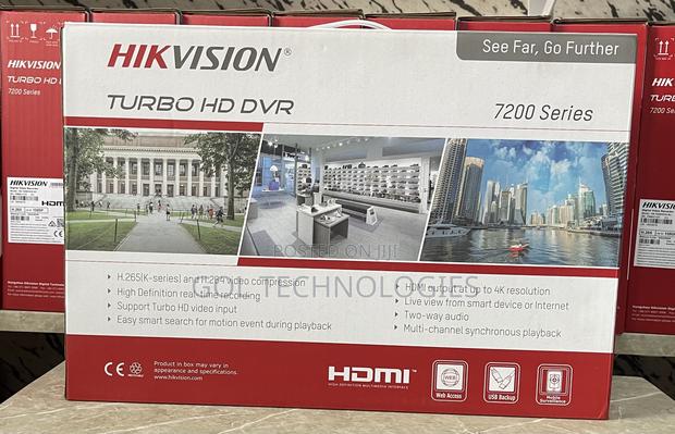 8ch Hikvision DVR 1080p (2mp) With Audio Ds-7208hghi-M1 · Photo 1