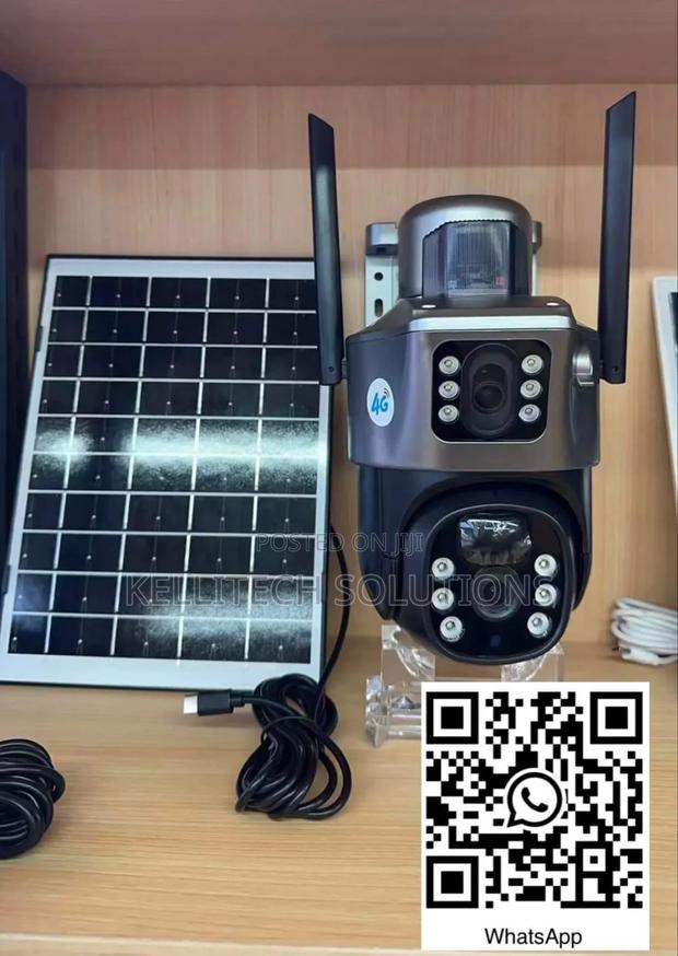 4G SIM 2in1 Lens Solar PTZ Camera · Photo 1