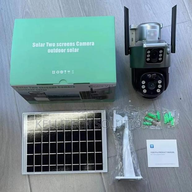 4G SIM 2in1 Lens Solar PTZ Camera · Photo 2