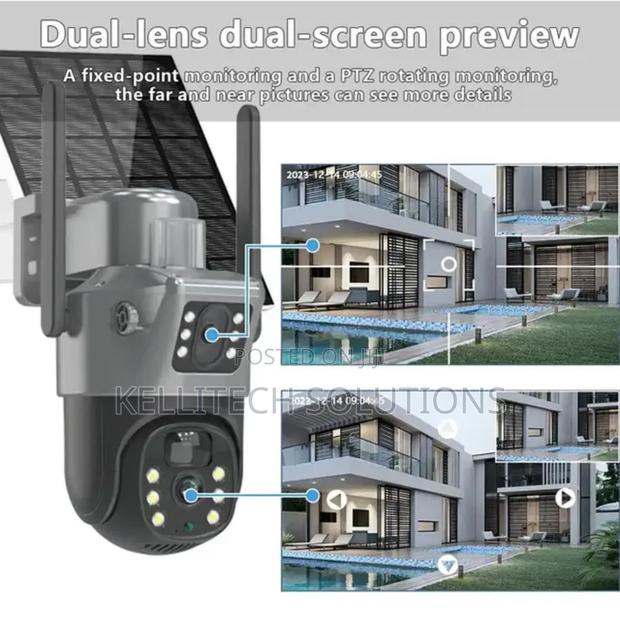 Solar 4G Duals Lens 2in1 CCTV Camera · Photo 1