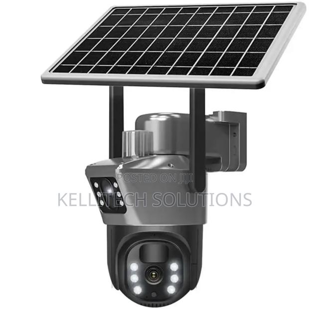Solar Wifi Dual Lens Camera, V380 App. · Photo 1
