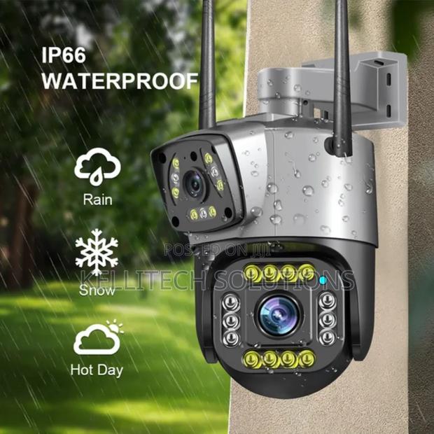 4g Sim Solar Dual Lens Camera, Inbuilt Battery. Eseecloud App · Photo 2