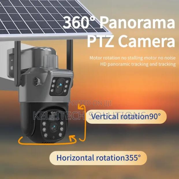 Double View 4G Solar Powered CCTV Camera · Photo 2