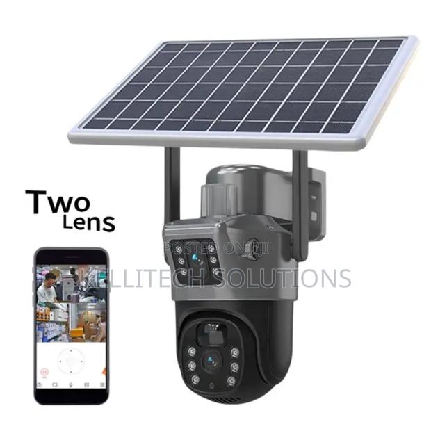 2in1 4G Dual Lens CCTV Camera With Solar Power · Photo 2