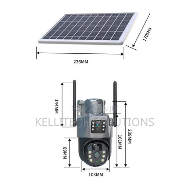 Double View 4gsim Solar Powered CCTV Camera · Photo 1