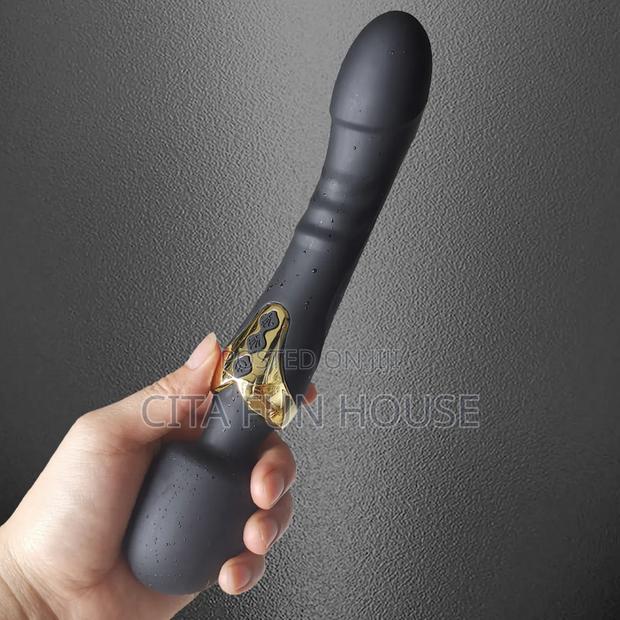 2 in 1 Realistic Dildo Wand 7inc Double-Sided Vibrator · Photo 1