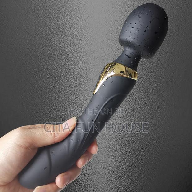 2 in 1 Realistic Dildo Wand 7inc Double-Sided Vibrator · Photo 2