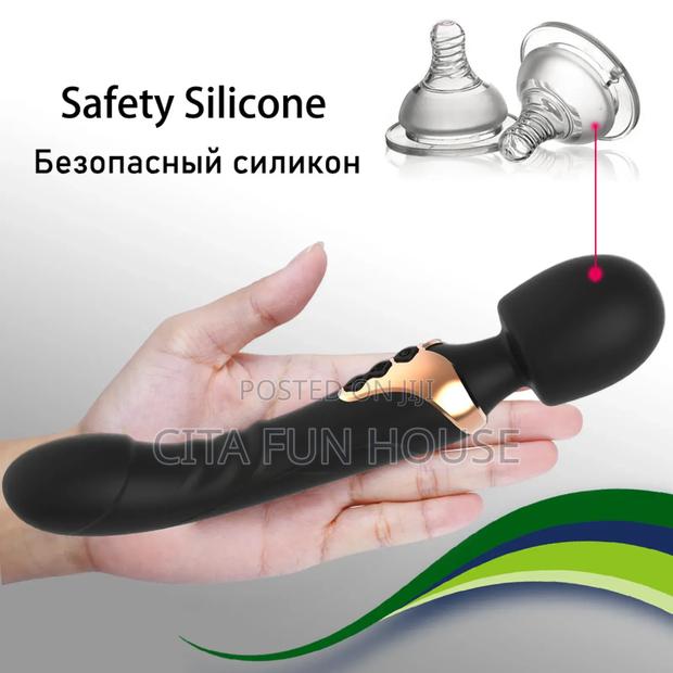 2 in 1 Realistic Dildo Wand 7inc Double-Sided Vibrator · Photo 5