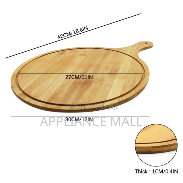 Pizza Plate Wooden · Photo 2