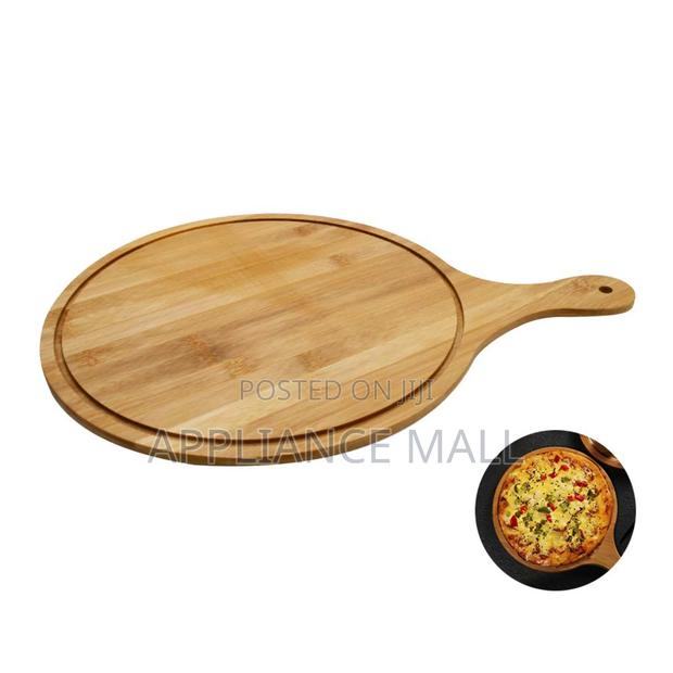 Pizza Plate Wooden · Photo 1