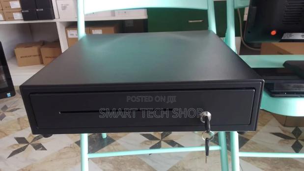 Steel Cashdrawer 12v Auto Open . 4 Notes and 8 Coins · Photo 1