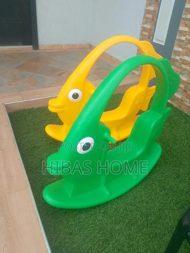Fish Shape Kids Rocking Horse 1-6years · Photo 1