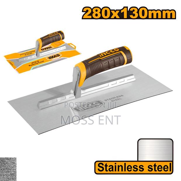 Plastering Trowel 280x130mm Rubber Handle - Hpt28138 · Photo 6