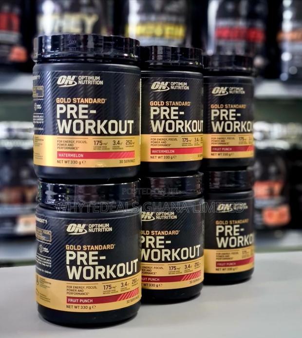Train Hard/Gold Standard Pre-Workout--High Energy +Creatine · Photo 1