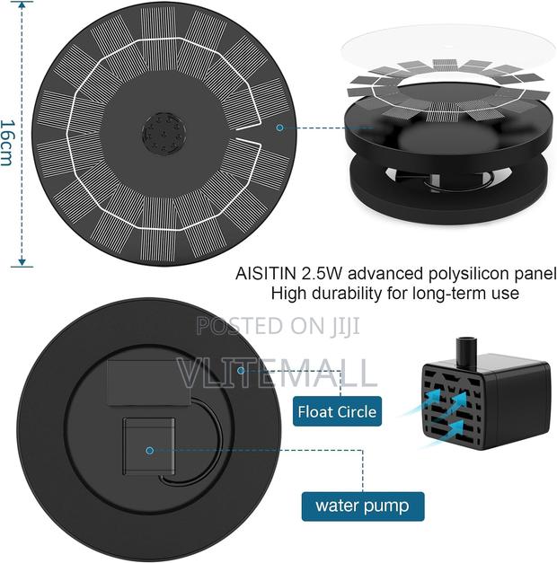 Solar Floating Fountain Pump · Photo 1
