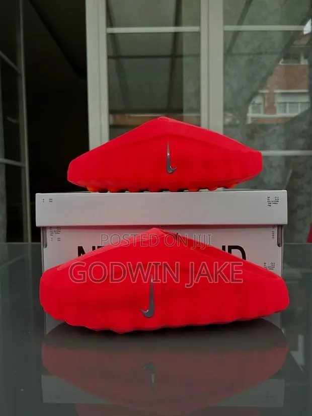 Nike Mind 001 Mule Slide – Premium Comfort Clogs | Red Only · Photo 1