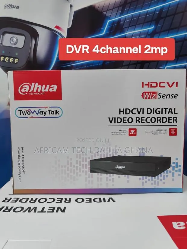 DAHUA DVR - XVR 4CH WizSense Digital Video Recorder 2MP · Photo 1