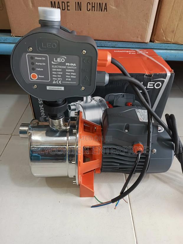 Leo 1.0hp Stainless Automatic Water Pump · Photo 1