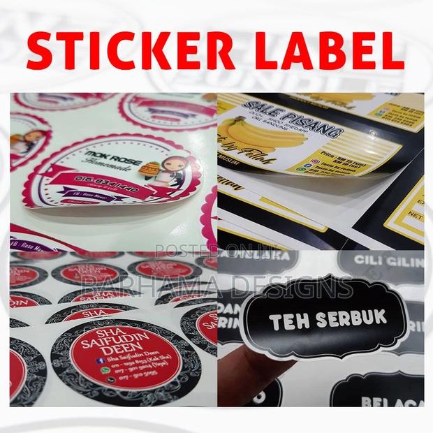 Sticker Labels · Photo 1