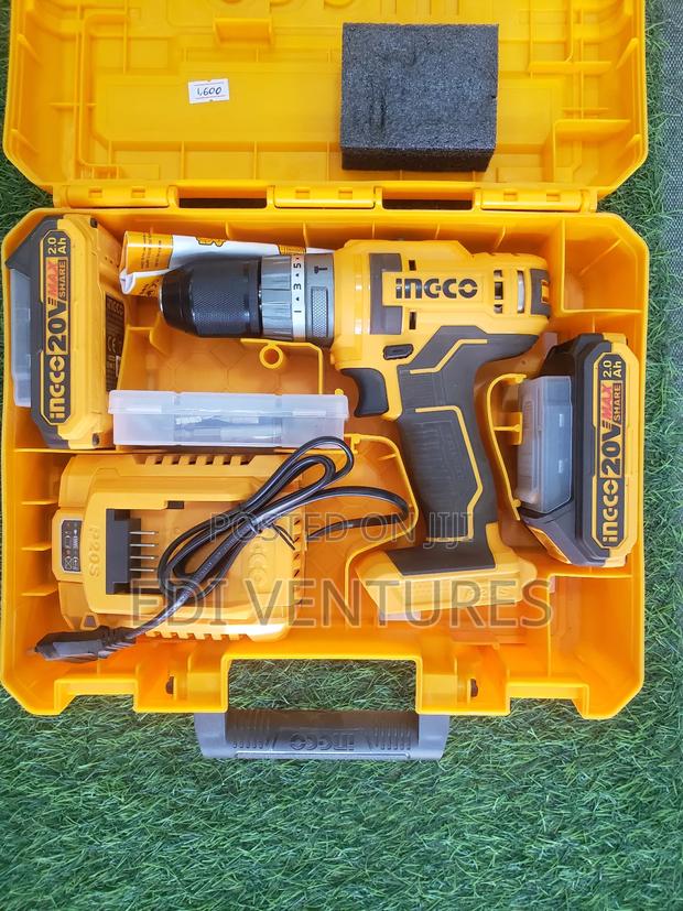 INGCO CORDLESS Impact Drill 20V 2 Batteries - CIDLI201452 · Photo 2