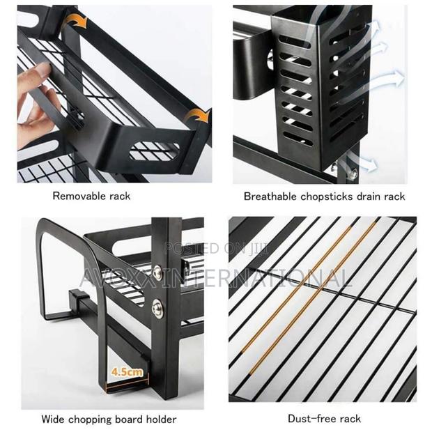 TOOLKISS Spice Rack, 3-Tier Bathroom/Kithen Organizer · Photo 4