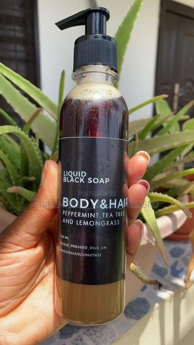 Raw Organic Liquid Black Soap · Photo 3