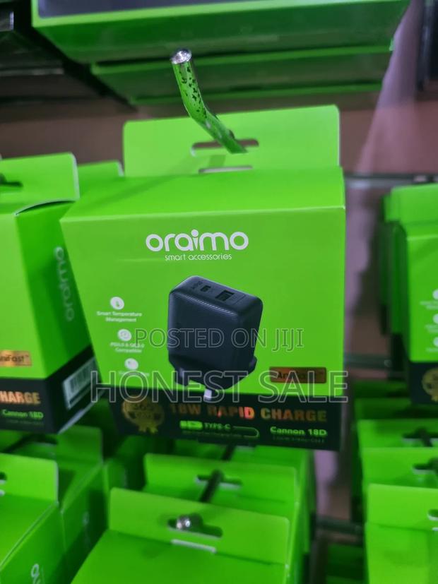 Oraimo Cannon 18d 18w Wall Charger Kit · Photo 1