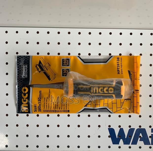 Plastering Trowel 280x130mm Rubber Handle - Hpt28138 · Photo 3