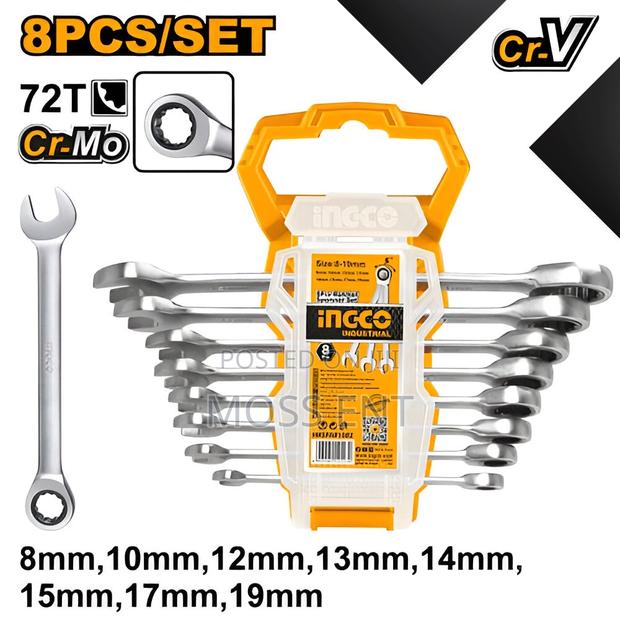 Ratchet Spanner Set - Hkspar1082 · Photo 1