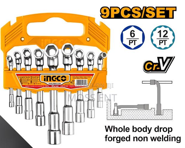 L-Angled Socket Wrench Set - Laswt0901 · Photo 4