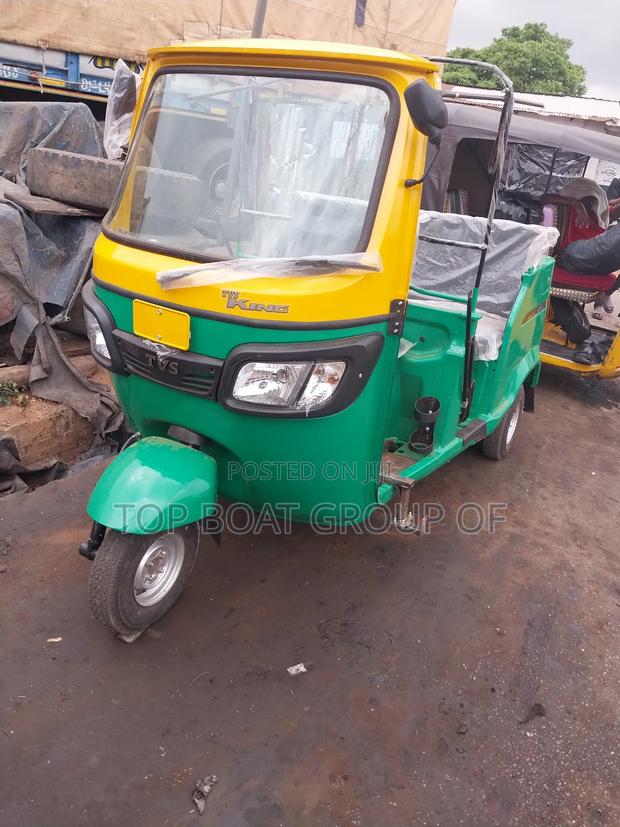 New TVS King Deluxe Plus iTouch Start 2024 Green · Photo 3