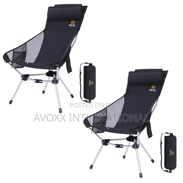 Nice C Ultralight High Back Folding Camping Chair, 2 Pieces · Photo 1
