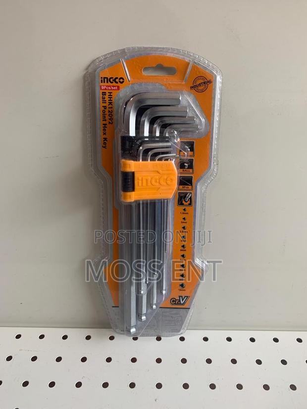 Ball Point Hex Key - Extra Long Arm - Hhk12092 · Photo 1