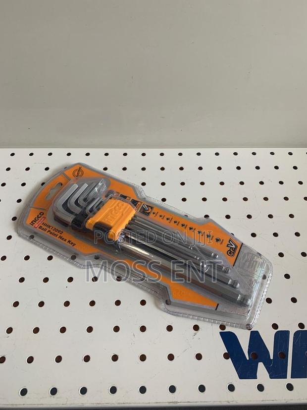 Ball Point Hex Key - Extra Long Arm - Hhk12092 · Photo 2