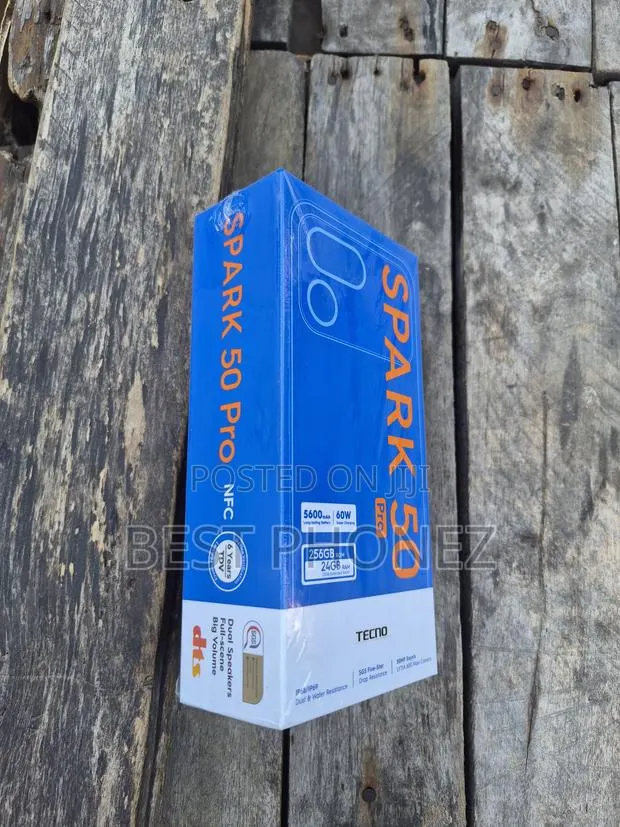 New Tecno Spark 50 Pro 256 GB Black · Photo 1