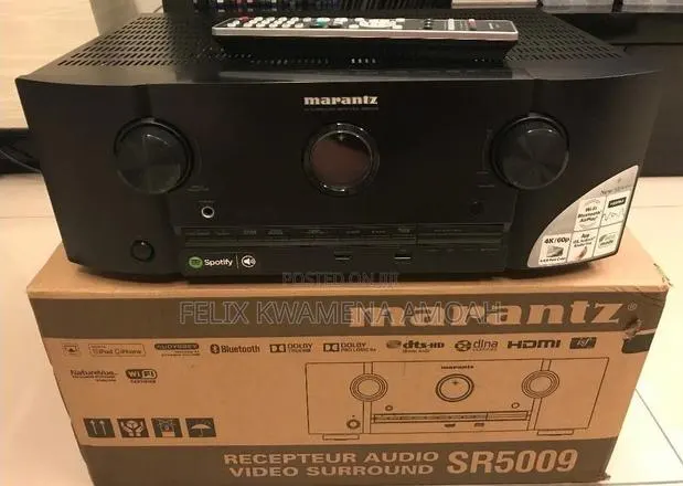 Marantz SR5009 7.2 Channel Receiver Bluetooth, USB, Airplay, WiFi, · Photo 1