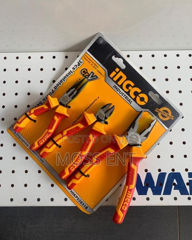 3 PCS Insulated Pliers Set - Hikps28318 · Photo 2