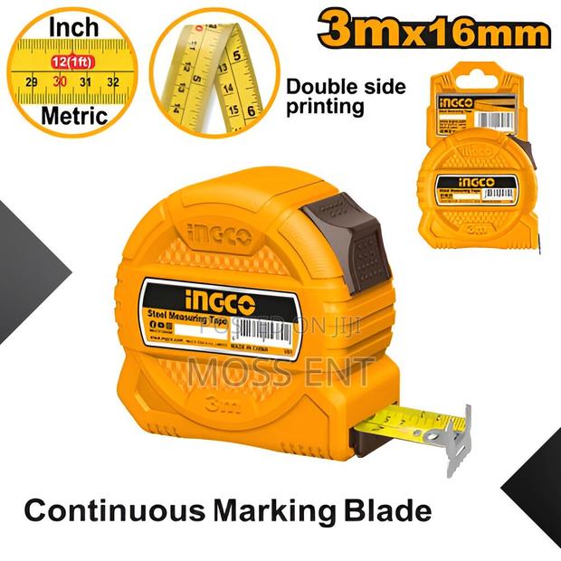 Steel Measuring Tape 3x16mm Ss - Hsmt39316 · Photo 1