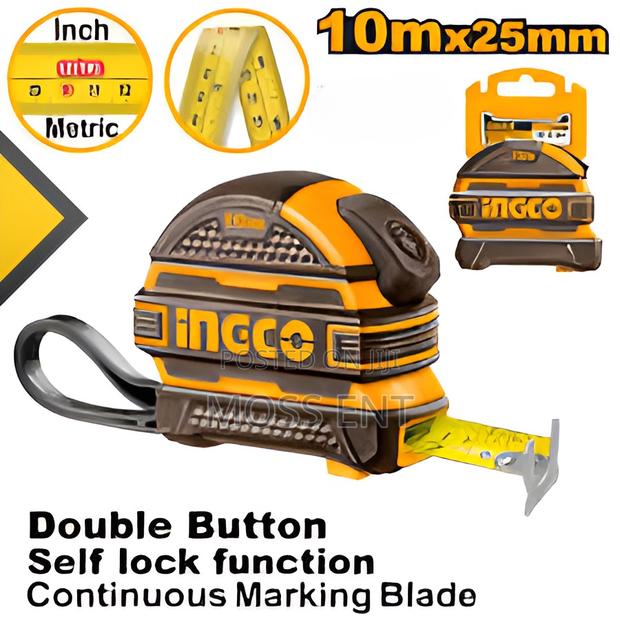 Steel Measuring Tape 10m - Hsmt081025 · Photo 1