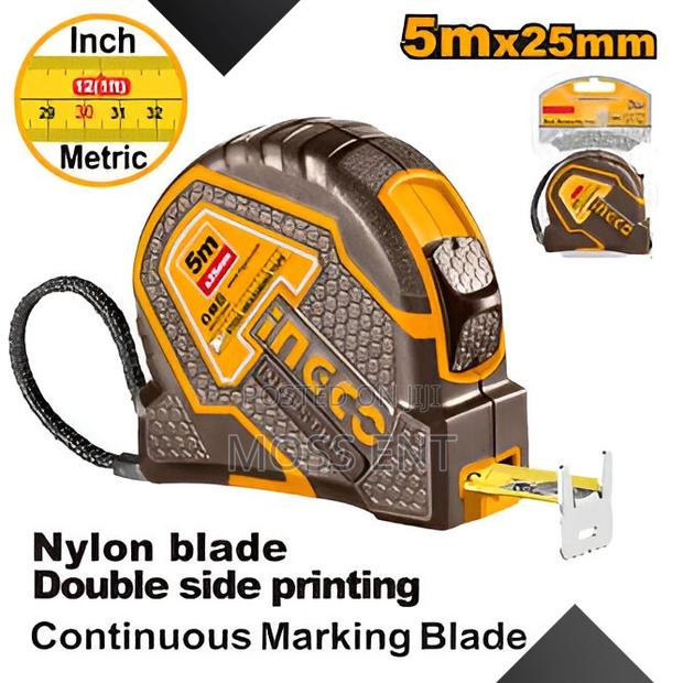 Steel Measuring Tape 5mx25mm - Ind - Hsmt8805 · Photo 1