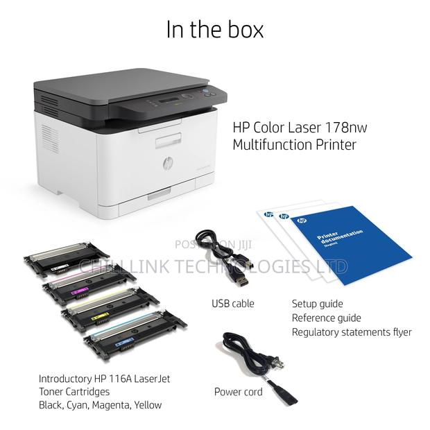 HP Color Laser MFP 178nw Printer, Print,Scan,Copy ,Network · Photo 1