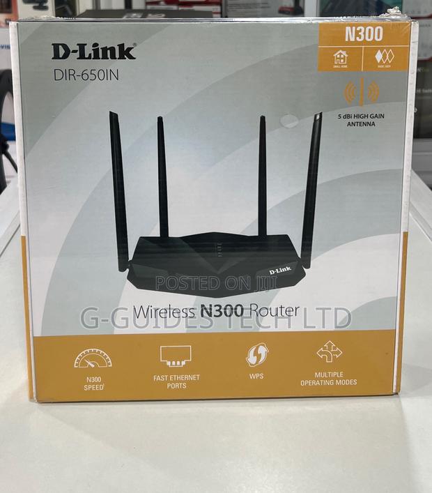 D-Link Wireless N300 High-Performance Router (DIR-650IN) · Photo 1