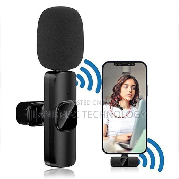 Dual Wireless Microphone for iPhone Android + · Photo 1
