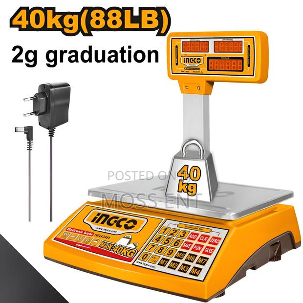 Electronic Scale 40kg - Hesa3404 · Photo 1
