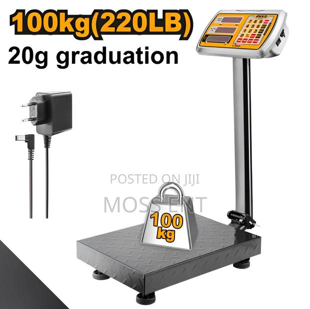 Electronic Scale 100kg - Hesa31003 · Photo 1