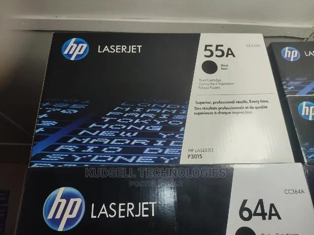 HP 55A Black Original Laserjet Toner Cartridge · Photo 1