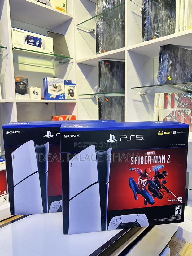 Brand New Ps5 Slim Digital. Limited Spider-Man Edition · Photo 3