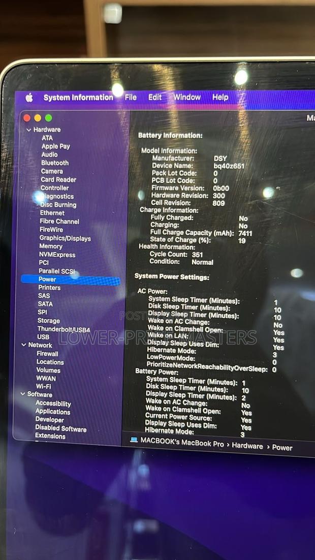 New Laptop Apple MacBook Pro 2019 32GB Intel Core I9 SSD 1T · Photo 4