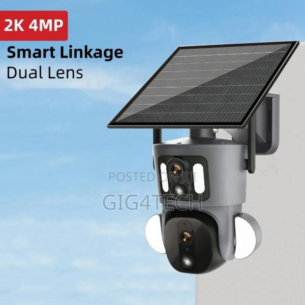 Wireless 4mp Dual Lens Camera Solar Camera · Photo 2